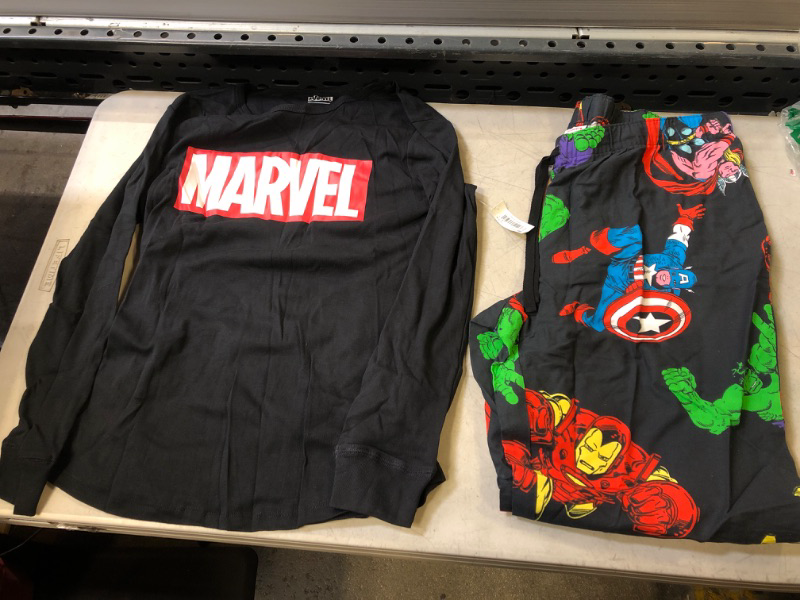 Photo 2 of Amazon Essentials Marvel Family Matching Pajama Sleep Sets Adult Large Marvel Avengers - Womens 