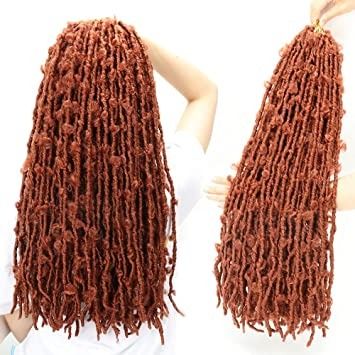 Photo 1 of 24 Inch Butterfly Locs Crochet Hair 7 Packs Distressed Faux Locs Crochet Hair for Black Women Pre looped Natural Messy Butterfly Boho Locs Pre-twisted Braids(24",7 Packs,350) - STOCK PHOTO IS JUST AN EXAMPLE/SIMILAR OF WHAT SOLD ITEM MAY LOOK LIKE ITS NOT