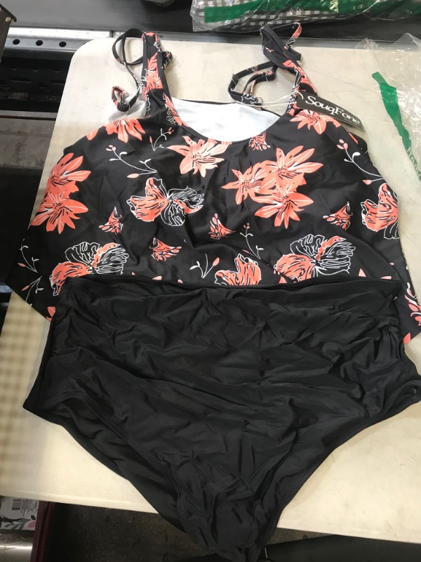 Photo 1 of 2 piece bathing suit size large 