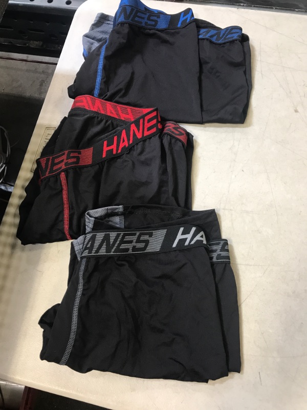 Photo 1 of 3 PACK HANES BOXERS SIZE LARGE 