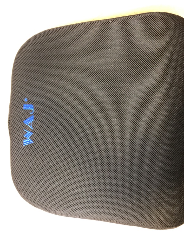 Photo 2 of WAJ Large Seat Cushion - Coccyx Cushion for Sciatica - Memory Foam Office Chair Cushion with Carry Handle and Anti Slip Bottom, Black
