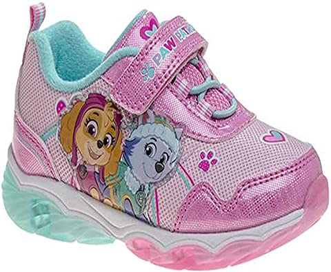 Photo 1 of  Girls Disney Paw Patrol Sneaker (Toddler/Little Kid), Pink Aqua, 8 - STOCK PHOTO IS JUST AN EXAMPLE/SIMILAR TO ITEM SOLD IT'S NOT THE EXACT SAME - DAMAGE: SHOWN IN PHOTO

