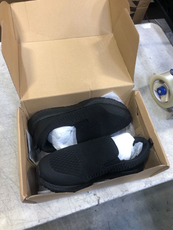 Photo 2 of ALL DAY GRIP Women's Comfortable Ultra Slip-Resistant Shoes. Slip On Non Slip Work Sneakers for Healthcare and Food Service Workers. 9