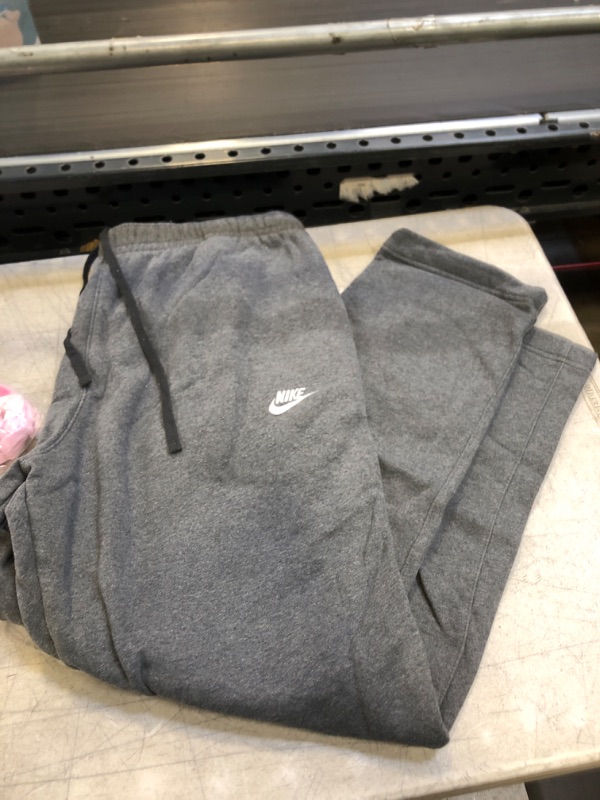 Photo 1 of 3XL, MEN'S NIKE GREY JOGGERS, ITEM HAS LINT BALLS ON IT