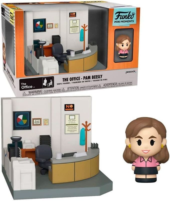 Photo 1 of POP Funko TV: Mini Moments: The Office - Pam with Chase , Multicolor, (57392)