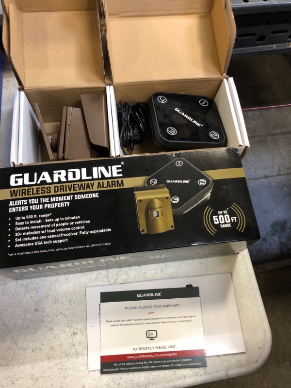 Photo 2 of Guardline 1000' Range Wireless Driveway Alarm Set