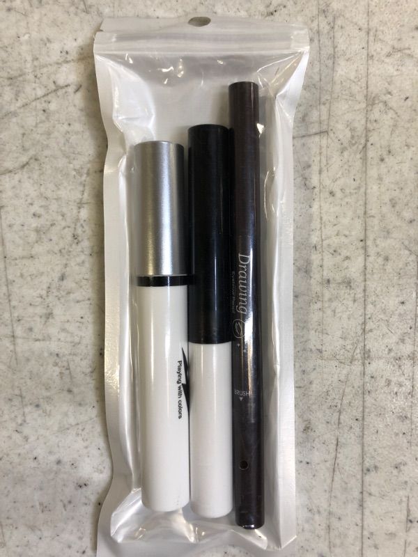 Photo 1 of 3 Different Mascara, With Drawing Eyebrow Pencill,Waterproof Smudge-Proof, All Day Exquisitely Long,Natural Looking Brows (Brown/Black)