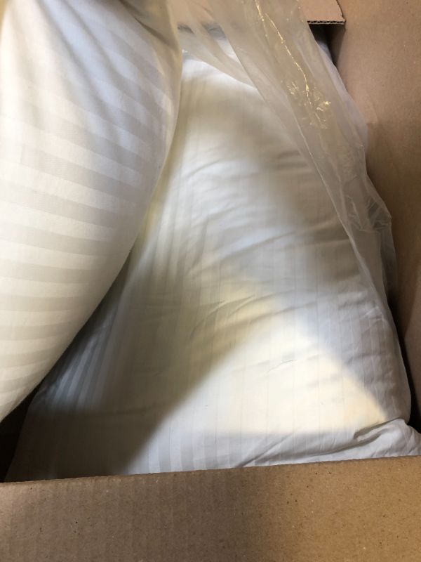 Photo 2 of 2 SET OF WHITE PILLOW SIZE UNKNOWN