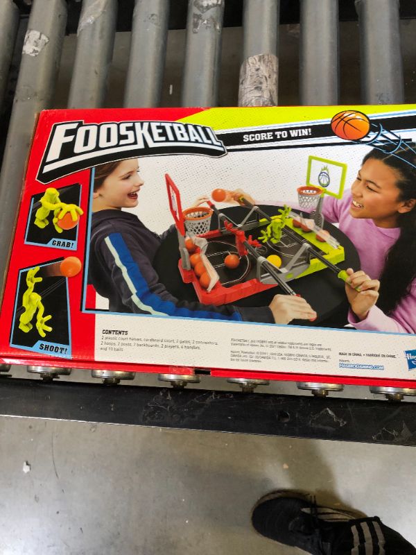 Photo 2 of Hasbro Gaming Foosketball, The Foosball Plus Basketball Shoot and Score not searched Tabletop Game for Kids Ages 8 and Up, for 2 Players