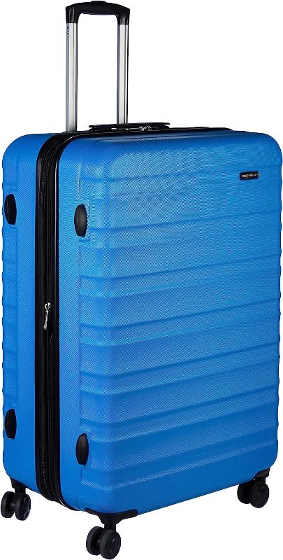 Photo 1 of Amazon Basics 30-Inch Hardside Spinner, Blue
