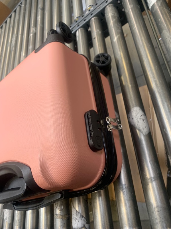 Photo 3 of 14" Pink Travel Suitcase --- No Box Packaging, Minor Use
