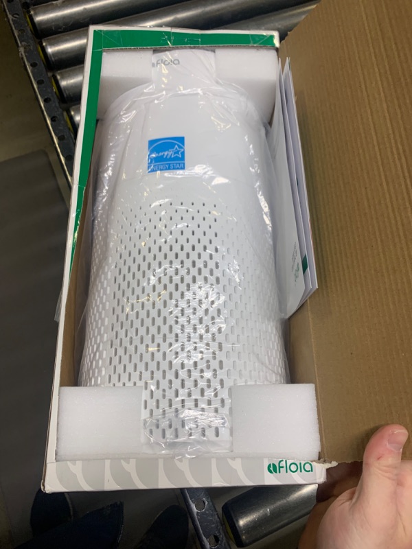 Photo 3 of Afloia Air Purifiers for Home Large Room Up to 1076 Ft², H13 True HEPA Air Purifiers for Bedroom 22 dB, Air Cleaners Dust Remover for Pet Mold Pollen, Odor Smoke Eliminator, Kilo White, 7 Color Light --- Box Packaging Damaged, Item is New
