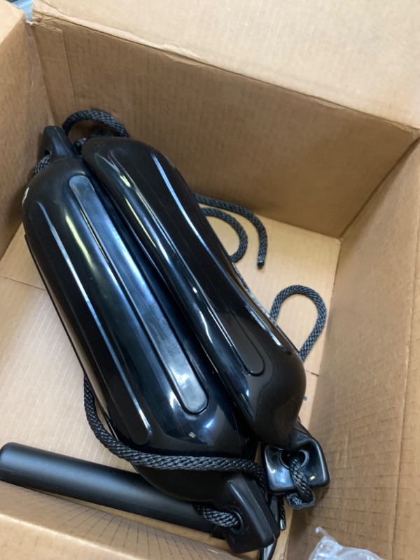 Photo 1 of 2 Black Floating Fenders --- Box Packaging Damaged, Minor Use
