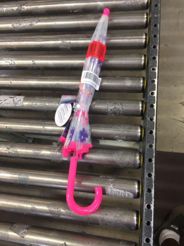 Photo 1 of ABG Accessories, Minnie Mouse, Frozen, Encanto and Paw Patrol Kids Clear Umbrella for Girls Rain Wear Ages 3-10

