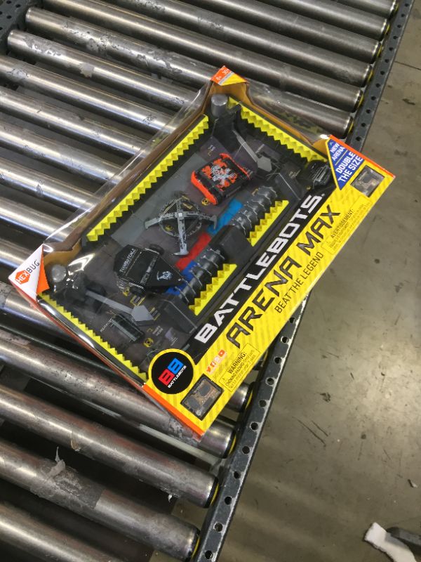 Photo 2 of HEXBUG BattleBots Arena MAX, Multiplayer Robot Board Game for Kids, Remote Control Toy, Batteries Included, for Boys and Girls Ages 8 and Up