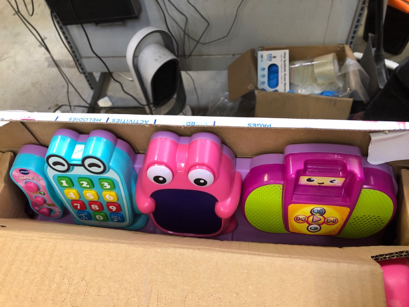 Photo 1 of VTech Touch and Learn Activity Desk Deluxe, Pink Desk Pink Standard Packaging