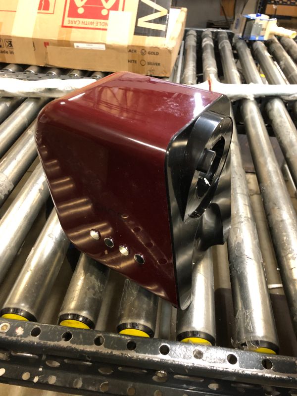 Photo 2 of KOIOS Juicer, Masticating Slow Juicer Extractor with Reverse Function, Cold Press Juicer Machine with Quiet Motor, BPA-FREE Juicer Easy to Clean Red-Black