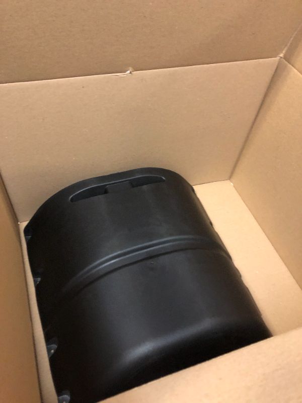 Photo 2 of Camco Mfg 40565 LP Tank Cover 20# SGL Black (Fits 20lb, Single Tank)