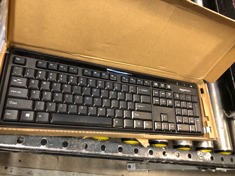 Photo 2 of Amazon Basics Wireless Keyboard-Quiet and Compact-US Layout 