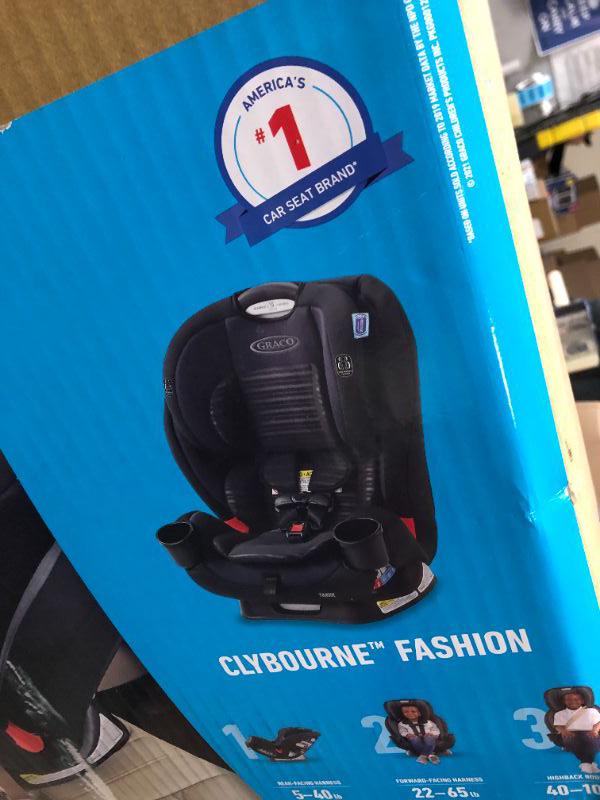 Photo 4 of Graco TriRide 3 in 1 Car Seat | 3 Modes of Use from Rear Facing to Highback Booster Car Seat, Clybourne