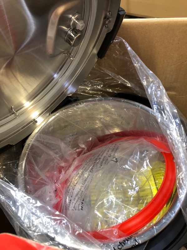 Photo 1 of Instant Pot Duo Plus 9-in-1 Electric Pressure Cooker, Sterilizer, Slow Cooker, Rice Cooker, Steamer, 8 Quart, 15 One-Touch Programs & Ceramic Non Stick Interior Coated Inner Cooking Pot 8 Quart