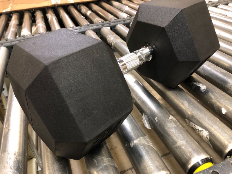 Photo 3 of  Rubber Coated Hex Dumbbell 85 lbs - Single (New)