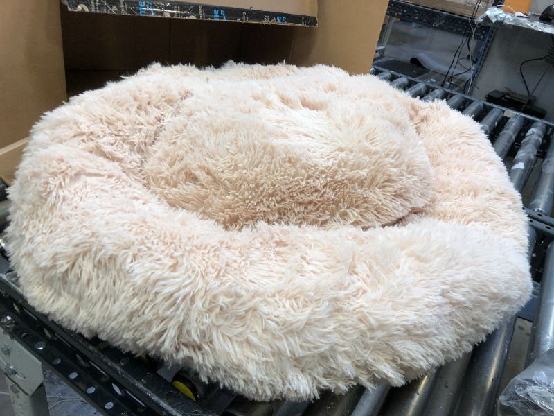 Photo 2 of Active Pets Dog Donut Bed, Large 36' (Beige)
