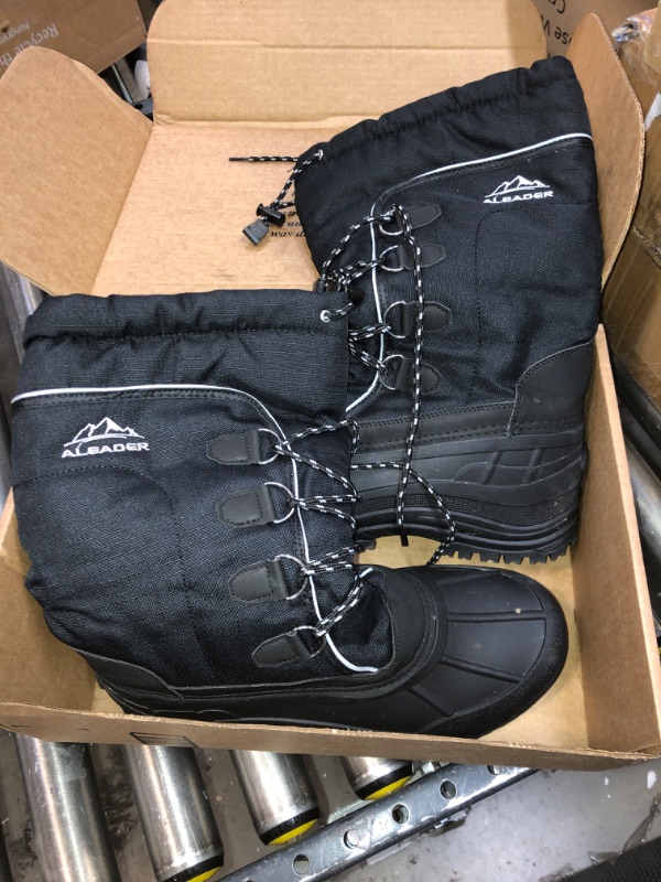 Photo 2 of ALEADER Men's Lace Up Insulated Waterproof Winter Snow Boots
