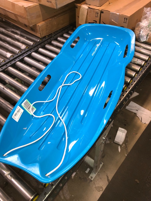Photo 2 of Avalanche Brands | 48" Sprinter Snow Sled with Rope & Handles | Fit for 2 Riders
