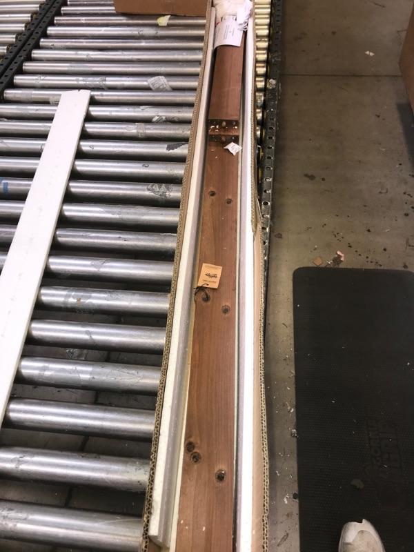 Photo 1 of Hallops Blanket Ladder 5 ft | Premium Wood Rustic Ladder Shelf | Ladder Shelf for Quilt | Rustic Farmhouse Decor | Vintange Wooden Ladder Shelf (Thin, Brown) Brown Normal