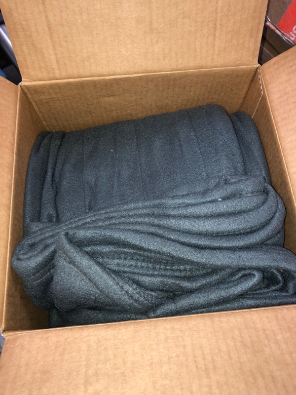 Photo 3 of Sunbeam Fleece Electric Heated Warming Blanket Twin Slate Gray Washable 10 Heat Settings
