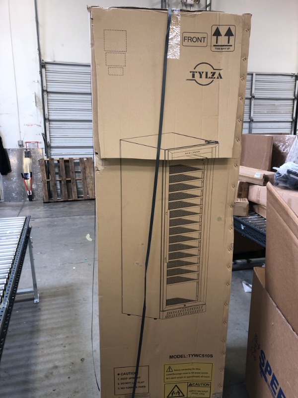 Photo 5 of Tylza Upgraded 189 Bottles Wine Cooler Refrigerator, 24 Inch Tall Wine Fridge Built-in or Freestanding with Professional Compressor, Low Noise Fast Cooling and Intelligent Temperature Memory
(factory sealed) 