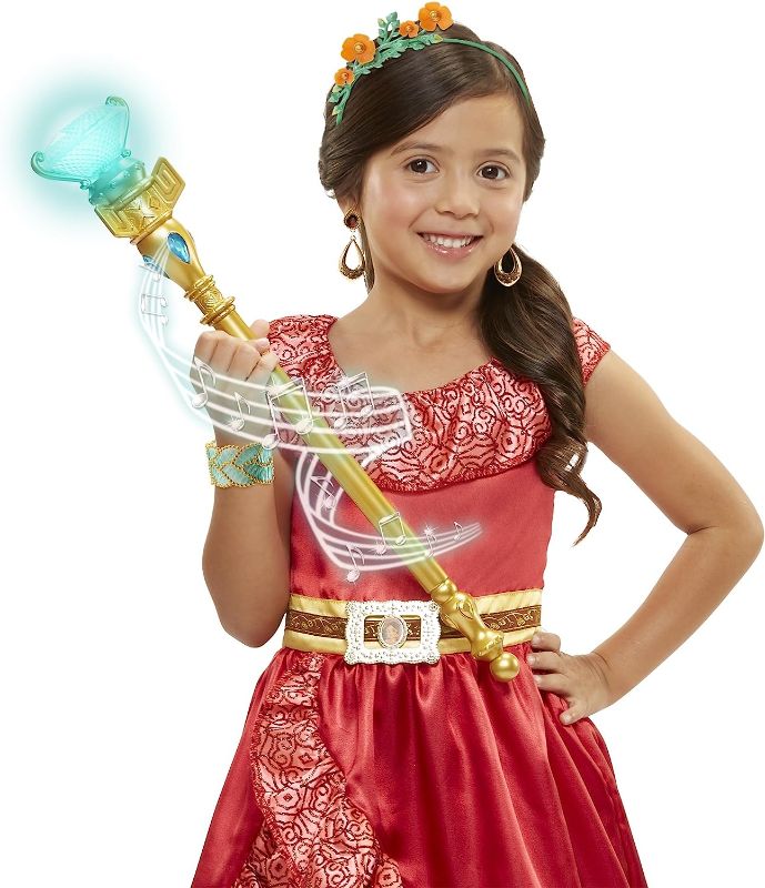 Photo 1 of Disney Elena of Avalor Magical Scepter of Light with Sounds, multicolor (01838-1-SOC), 36 months to 72 months
