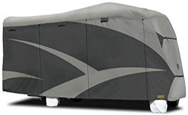 Photo 1 of ADCO 52843 Designer Series SFS Aqua Shed Class C RV Cover - 23'1" - 26', Gray
