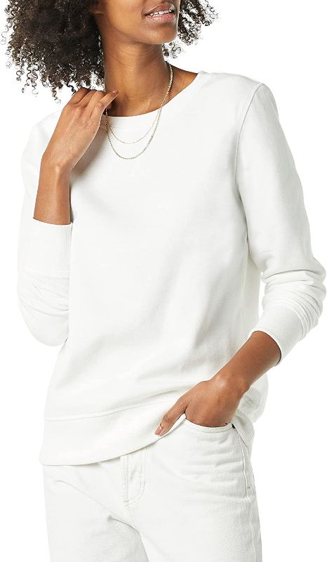 Photo 1 of Amazon Essentials Women's French Terry Fleece Crewneck Sweatshirt XL