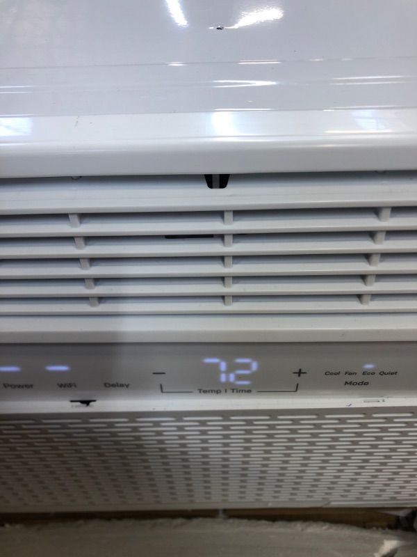 Photo 1 of GE Profile Inverter Window Air Conditioner 12,000 BTU, WiFi Enabled, Ultra Quiet, Energy Efficient for Large Rooms, Easy Installation with Included Kit, 12K Window AC Unit, Energy Star, White 12200 BTU Inverter