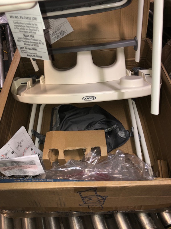 Photo 2 of Graco Slim Snacker High Chair, Ultra Compact High Chair, Whisk