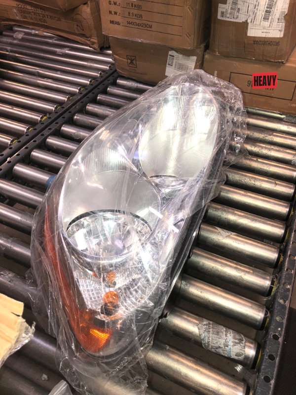 Photo 3 of Headlights Fits Freightliner Cascadia 2007-2017, Left Driver Side Headlamp