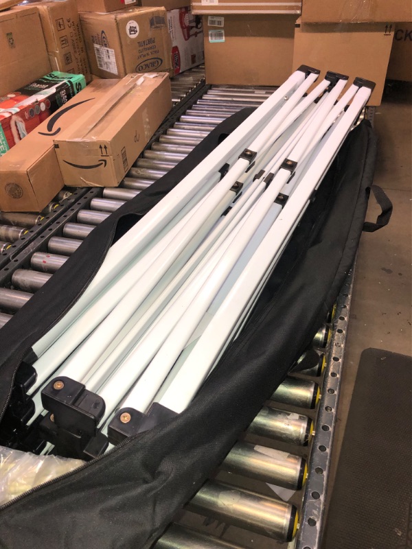 Photo 1 of Tent Misting System - Mistcooling Misting Tent- Tent with Mister - for Sports Events, Company Outdoor Events, for Backyard Parties, for All Outdoor Events White - 10' x 10' Tent