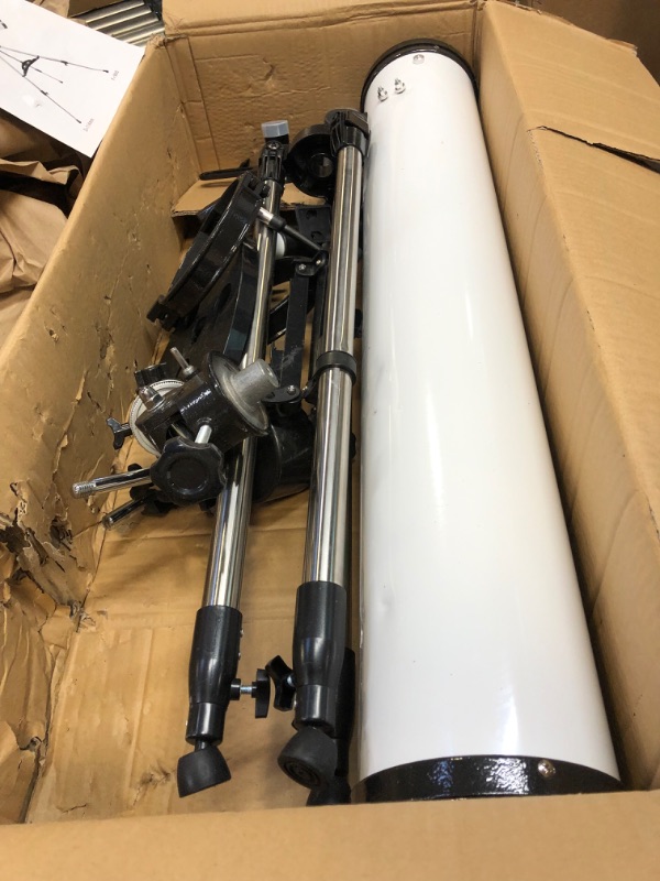 Photo 2 of 114EQ Telescope, 900mm Telescopes for Adults Astronomy with German Technology Equatorial, Fully- Coated Glass Optics Professional Newtonian Reflector Telescopes for Astronomy Beginners 114900 *********SOLD FOR PARTS ONLY ******************