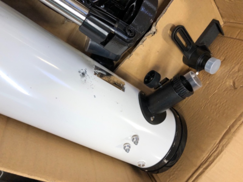 Photo 5 of 114EQ Telescope, 900mm Telescopes for Adults Astronomy with German Technology Equatorial, Fully- Coated Glass Optics Professional Newtonian Reflector Telescopes for Astronomy Beginners 114900 *********SOLD FOR PARTS ONLY ******************