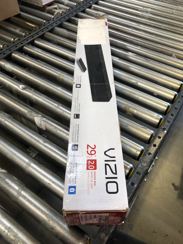 Photo 1 of VIZIO Sound Bar for TV, 29” Surround Sound System for TV, Home Audio Sound Bar, 2.0 Channel Home Theater with Bluetooth – SB2920-C6
factory sealed******