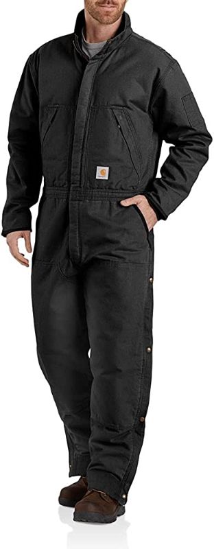 Photo 1 of Carhartt mens Loose Fit Washed Duck Insulated Coverall XL SHORT
