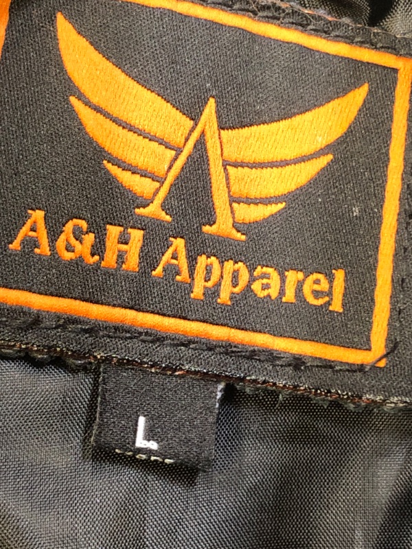 Photo 1 of A&H Apparel Women Motorcycle Biker Classic Vest Genuine Cowhide Leather Vest With Gun Pocket LARGE
