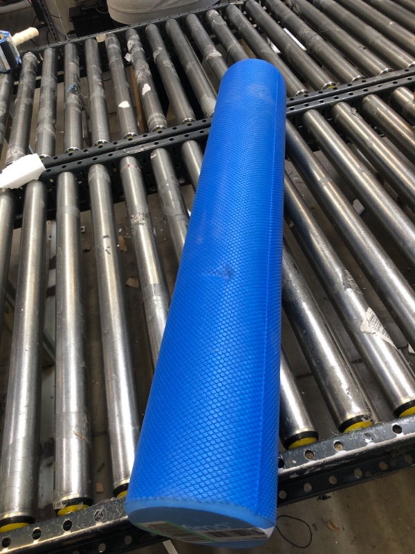 Photo 1 of Maximo Fitness Foam Roller – Extra Long Exercise Rollers for Trigger Point Self Massage & Muscle Tension Relief - 90cm x 15cm Massager for Back, Legs, Workouts, Gym, Pilates and Yoga Blue 36-inch
DIRTY***