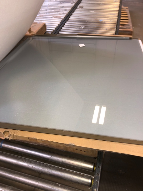 Photo 1 of NeuType Glass Chair Mat, Tempered Glass Office Chair Mat for Carpet or Hardwood Floor - Effortless Rolling, Easy to Clean, Best for Your Home or Office Floor, 42" by 42" - 1/4" Thickness, Transparent
