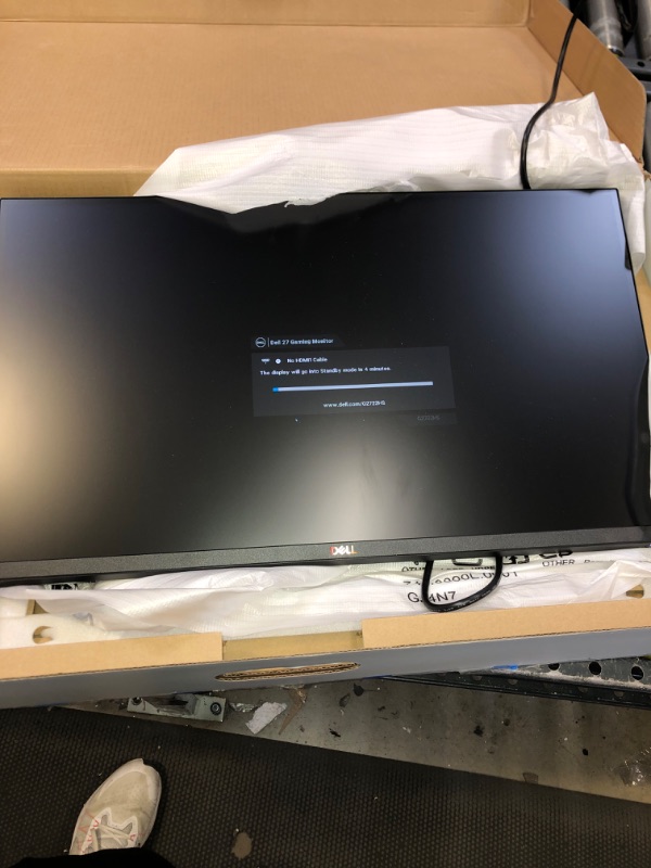 Photo 1 of Dell G2722HS IPS 27 Inch 165Hz Gaming Monitor - (FHD) Full HD 1920 x 1080p, LED LCD Display, AMD FreeSync Premium and NVIDIA G-Sync Compatible, HDMI, DisplayPort, Thin Bezel - Black
