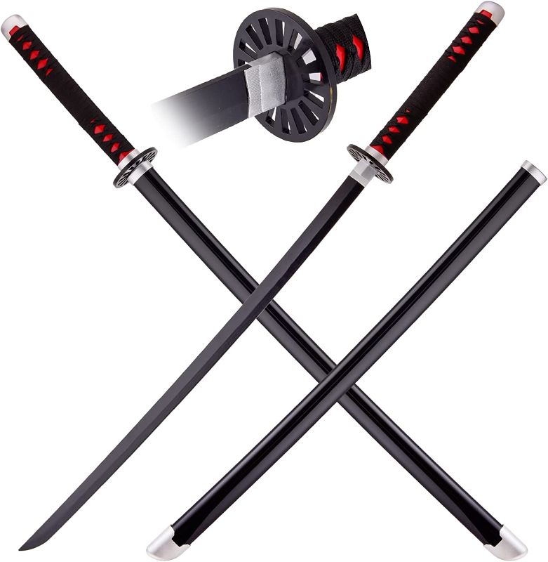 Photo 1 of Tainehs Bamboo Blade Demon Slayer Sword, About 41 inches, Hashira Pillars & Protagonist Katana for Cosplay Purpose, Anime Original Texture
