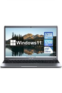 Photo 1 of SGIN 15.6inch 4GB DDR4 128GB SSD Laptop Windows 11 with Celeron N4020C Full HD 1920x1080 Laptops Computer with 2xUSB 3.0, Bluetooth 4.2, Dual Band Wifi, Up to 2.8GHz
