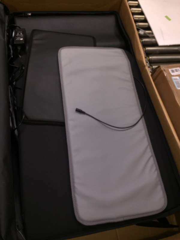 Photo 2 of Comfier Full Body Shiatsu Back Massage Mat with Heat,10 Motors Vibrating Massage Mattress - 3001

